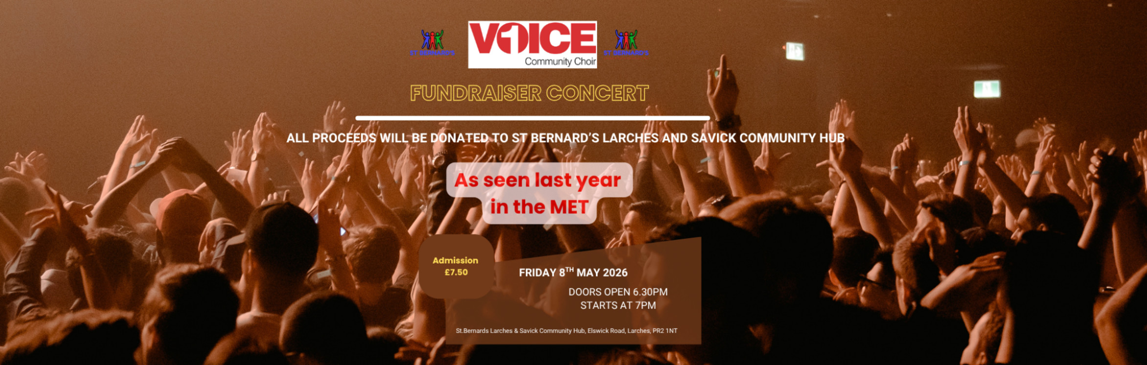 St Bernard's Community Hub Fundraiser Concert